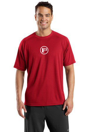 True Red Dry Zone Short Sleeve Raglan T-Shirt