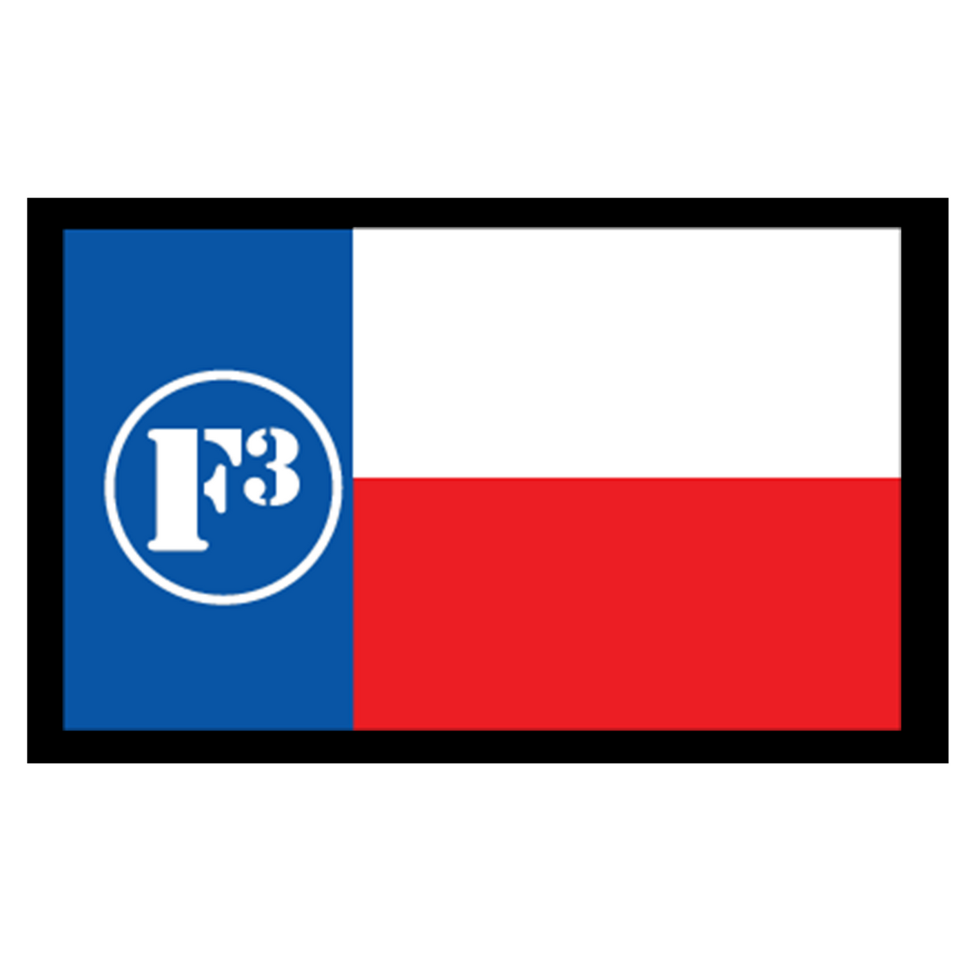 F3 Texas Flag Patch