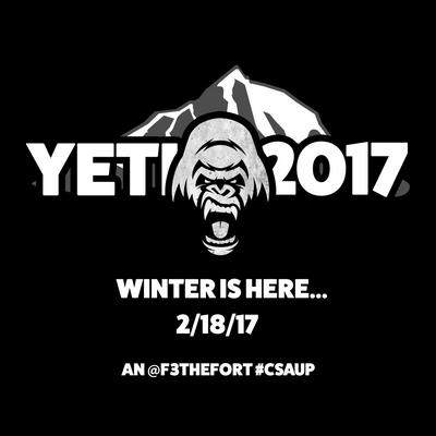 F3 Yeti CSAUP 2017 Pre-Order