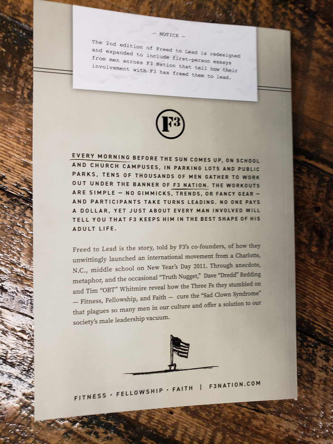 F3 Freed to Lead Book - 2nd Edition