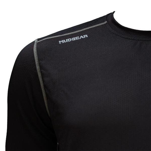 CLEARANCE ITEM - F3 Classic MudGear Fitted Race Jersey v3 Short Sleeve Black (SMALL ONLY)