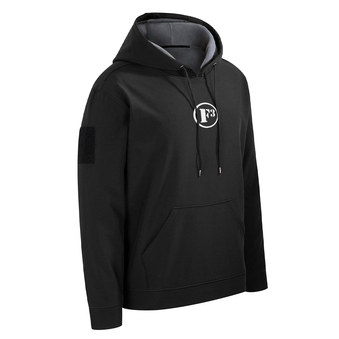 F3 MudGear All Weather Warrior Hoodie Black Made to Order The F3 Gear Store