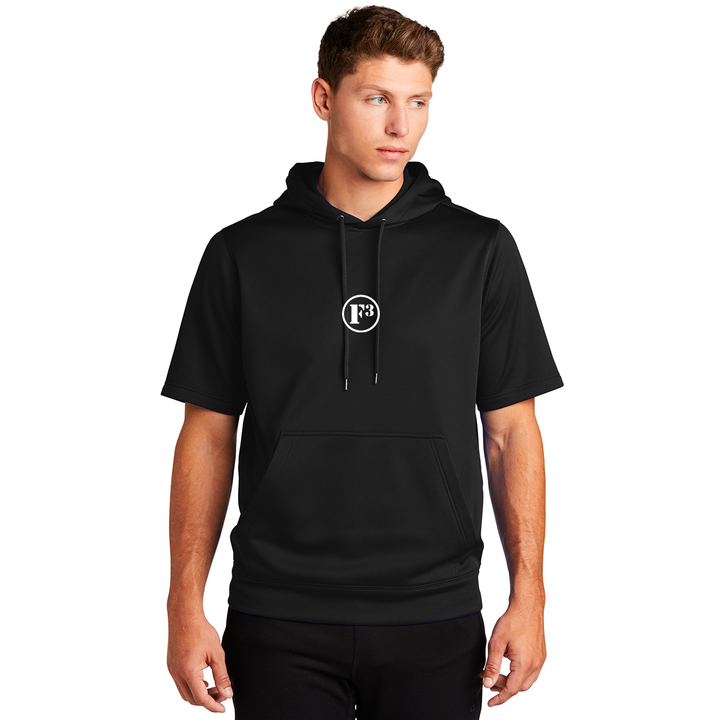 F3 Sport-Tek Sport-Wick Fleece Short Sleeve Hooded Pullover - Made to Order