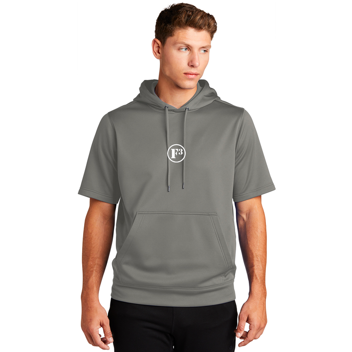 F3 Sport-Tek Sport-Wick Fleece Short Sleeve Hooded Pullover - Made to Order