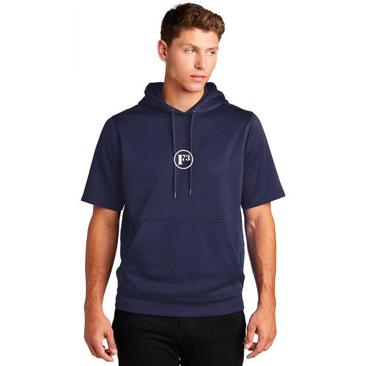 F3 Sport-Tek Sport-Wick Fleece Short Sleeve Hooded Pullover - Made to Order