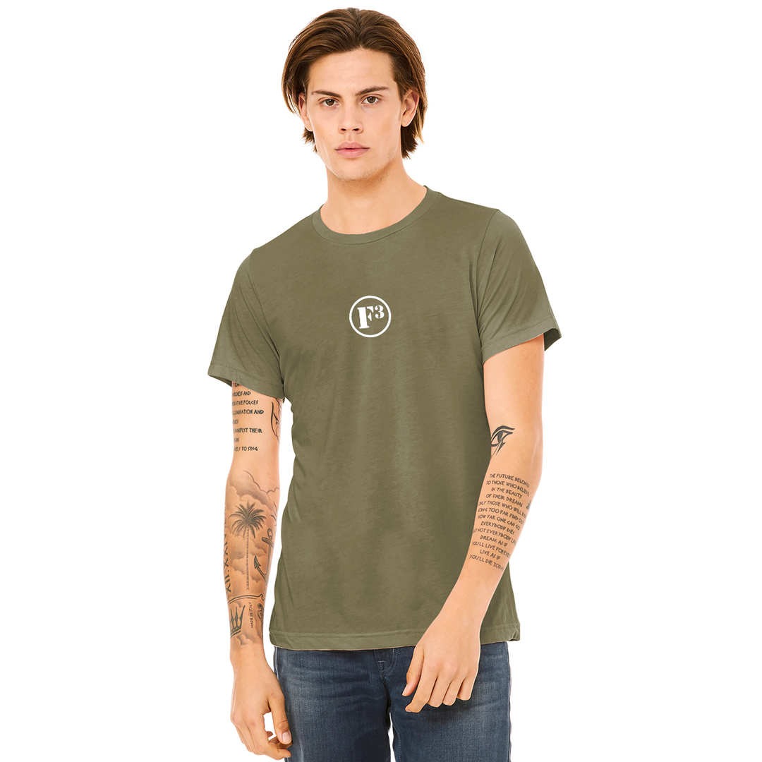 F3 BELLA+CANVAS Triblend Short Sleeve Tee - Made to Order