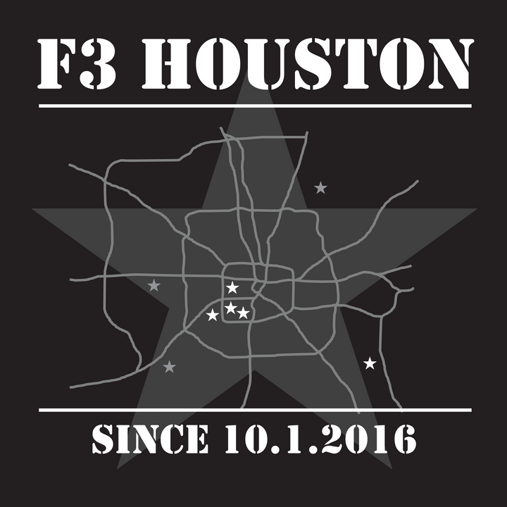 F3 Houston Anniversary Shirt Pre-Order