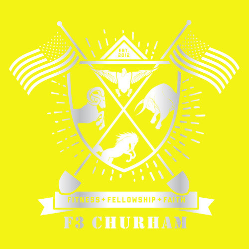F3 Churham 2017 Reflective Shirt Pre-Order
