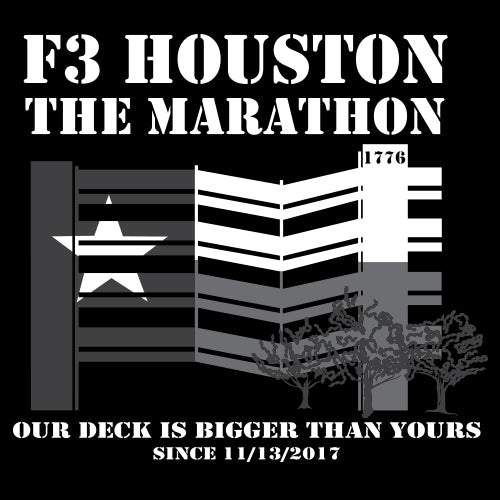 F3 Houston The Marathon Pre-Order