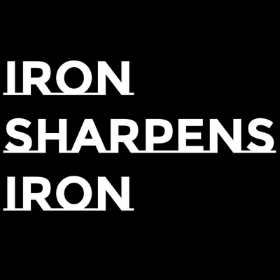 F3 Iron Sharpens Iron Lifestyle Tee (Heather Black)