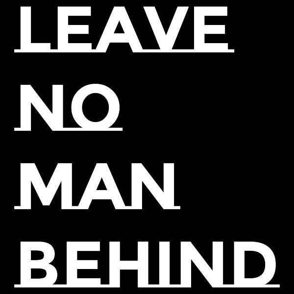 CLEARANCE ITEM - F3 Leave No Man Where You Found Him Lifestyle Tee