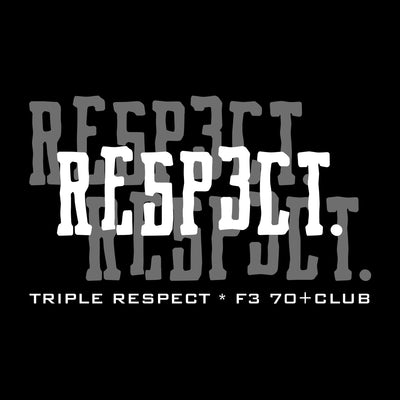 CLEARANCE ITEM - F3 Triple RESPECT Shirt