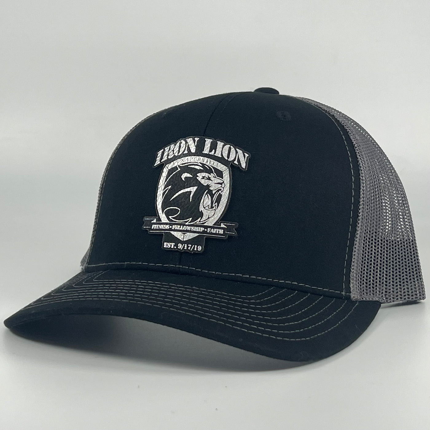 F3 Naperville Iron Lion Leatherette Patch Hat Pre-Order October 2022