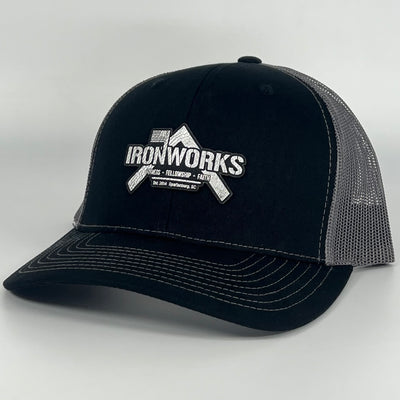 F3  Spartanburg Ironworks Leatherette Patch Hat Pre-Order October 2022