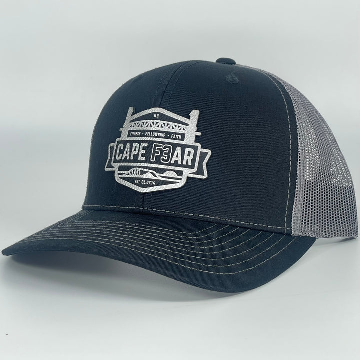 F3 Cape Fear Leatherette Patch Hat Pre-Order August 2022