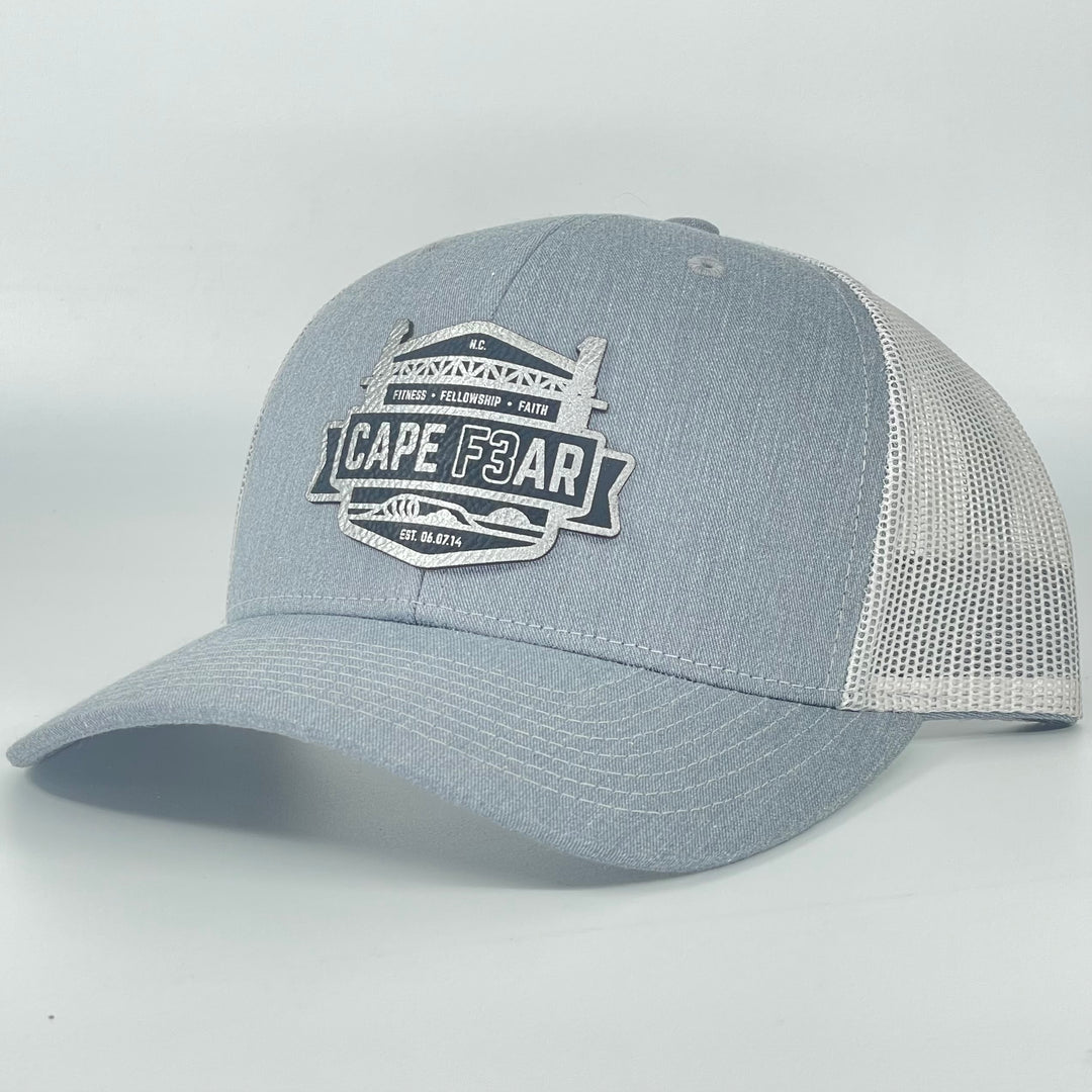 F3 Cape Fear Leatherette Patch Hat Pre-Order August 2022