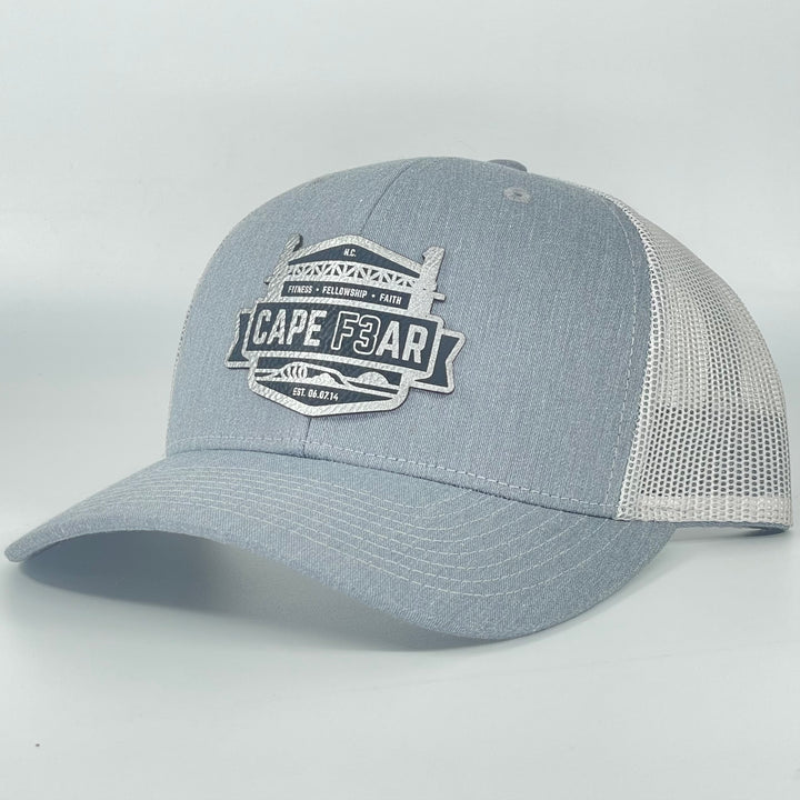 F3 Cape Fear Leatherette Patch Hat Pre-Order August 2022
