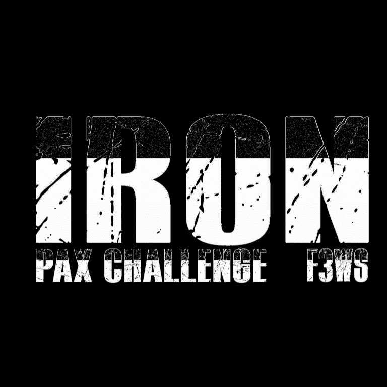 F3 Iron Pax Challenge Pre-Order September 2020