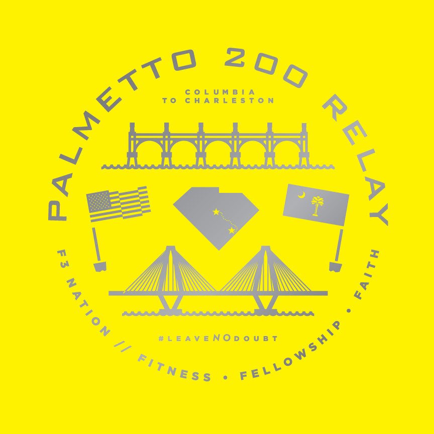 F3 Palmetto 200 Relay Shirts Pre-Order (Hi-Viz)