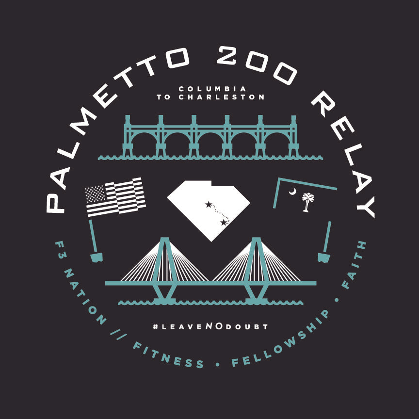 F3 Palmetto 200 Relay - MudGear V3 Shirts Pre-Order (Black)