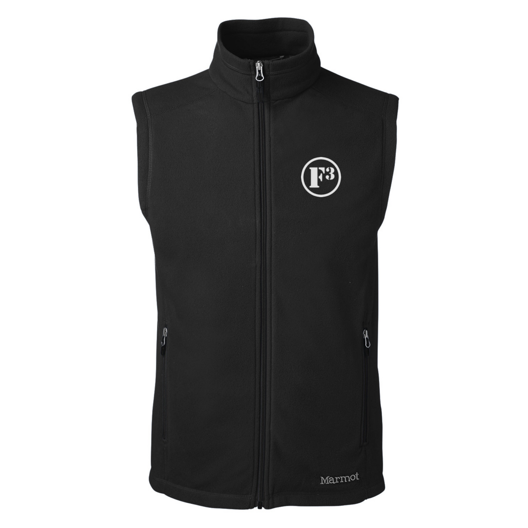 F3 Marmot Men's Rocklin Fleece Vest - Made to Order