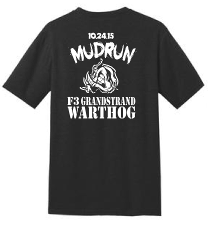 F3 GrandStrand MudRun Shirt Pre-Order