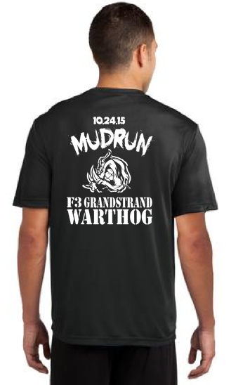 F3 GrandStrand MudRun Shirt Pre-Order