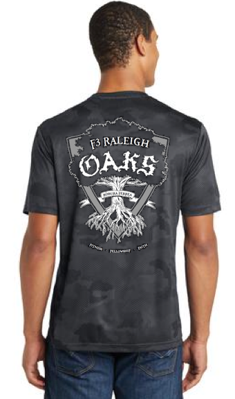 F3 Raleigh Oaks Camo Shirt Pre-Order