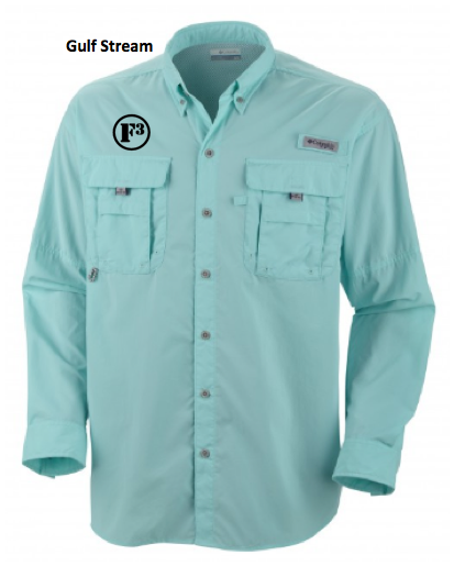 F3 Columbia Fishing Shirt Pre-Order