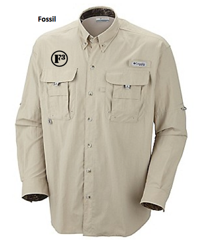 F3 Columbia Fishing Shirt Pre-Order