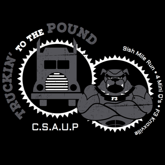 F3 Knoxville Truckin' to the Pound Shirt Pre-Order