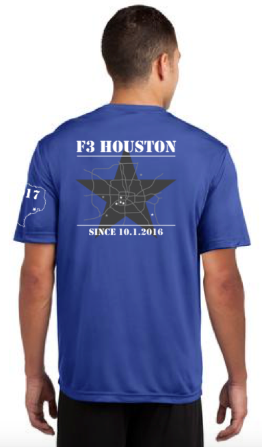 F3 Houston Anniversary Shirt Pre-Order