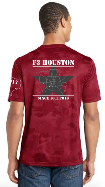 F3 Houston Anniversary Shirt Pre-Order