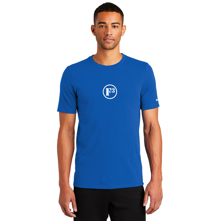 F3 Nike Dri-FIT Cotton/Poly Tee - Made to Order - More Colors
