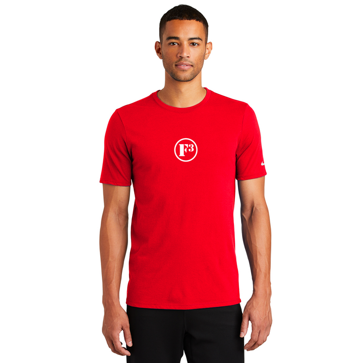 F3 Nike Dri-FIT Cotton/Poly Tee - Made to Order - More Colors