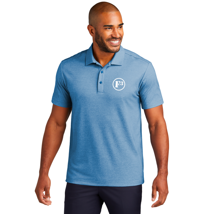 F3 Port Authority Fine Pique Blend Polo - Made to Order