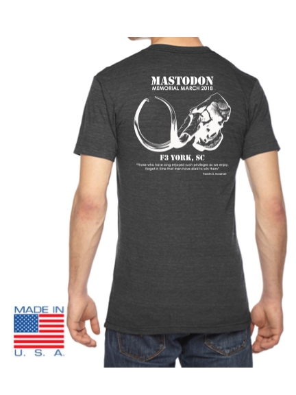 F3 Mastodon Memorial March 2018 Pre-Order