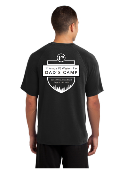 F3 Western Pax 1st Annual Dads Camp Pre-Order September 2021