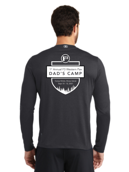 F3 Western Pax 1st Annual Dads Camp Pre-Order September 2021