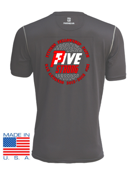 F3 San Antonio 5th Anniversary Shirts Pre-Order