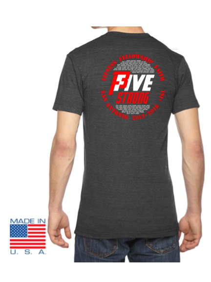 F3 San Antonio 5th Anniversary Shirts Pre-Order