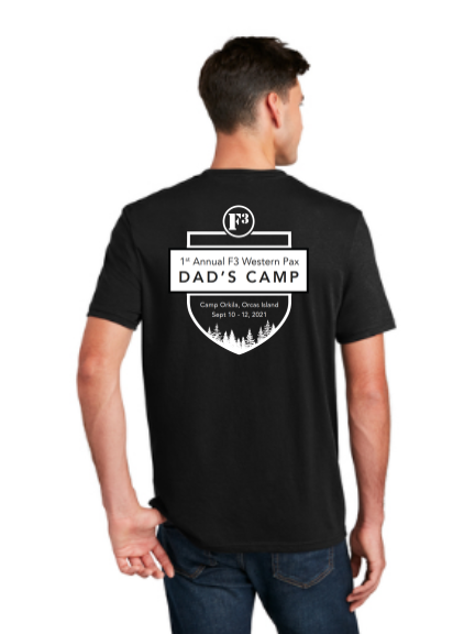 F3 Western Pax 1st Annual Dads Camp Pre-Order September 2021