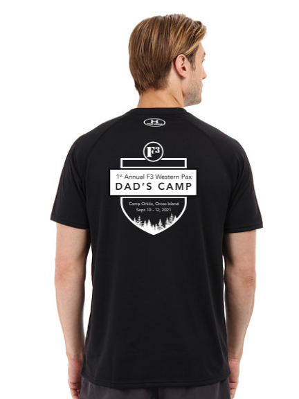 F3 Western Pax 1st Annual Dads Camp Pre-Order September 2021