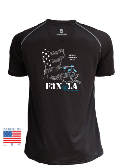 F3 NOLA Flag Shirts Pre-Order