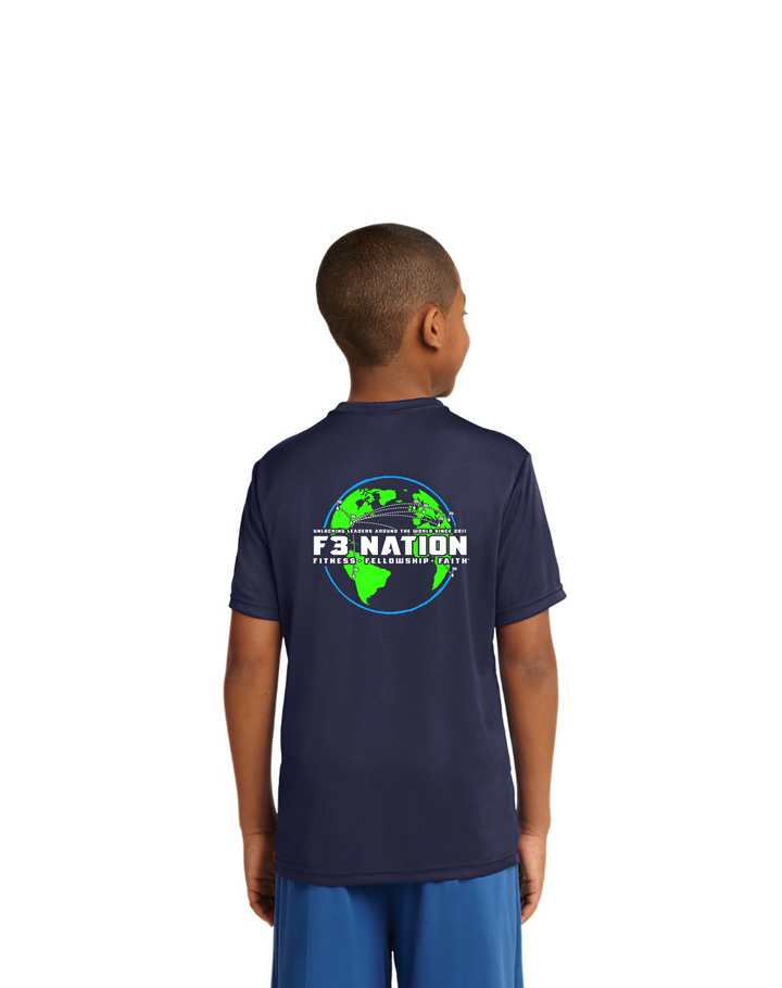 F3 2022 Race Jersey - Sport-Tek Youth Competitor Short and Long Sleeve Pre-Order