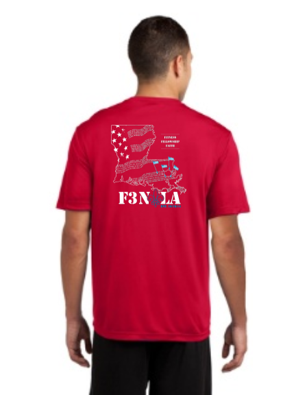 F3 NOLA Flag Shirts Pre-Order