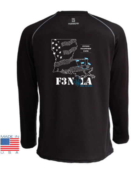 F3 NOLA Flag Shirts Pre-Order