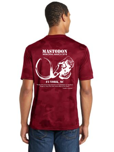 F3 Mastodon Memorial March 2018 Pre-Order