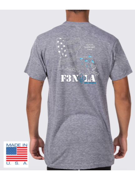 F3 NOLA Flag Shirts Pre-Order