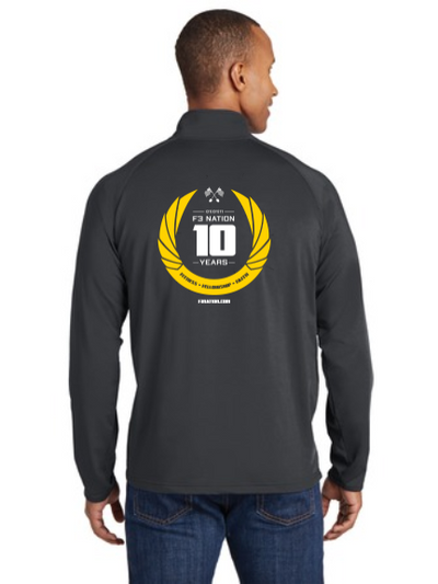 F3 10th Anniversary Sport-Tek 1/2-Zip Pullover Pre-Order January 2021